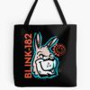 The Donkey Smile Tote Bag Official Blink 182 Band Merch