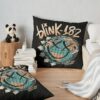  Throw Pillow Official Blink 182 Band Merch