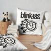  Throw Pillow Official Blink 182 Band Merch