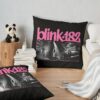  Throw Pillow Official Blink 182 Band Merch