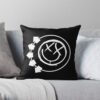 Blink Eyes 182 Times Throw Pillow Official Blink 182 Band Merch