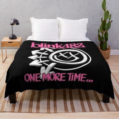 Throw Blanket Official Blink 182 Band Merch