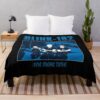 Throw Blanket Official Blink 182 Band Merch