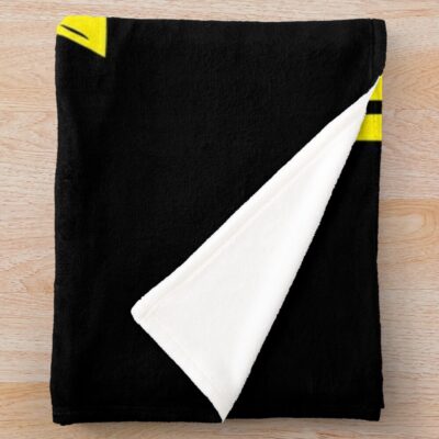 Smiley And Arrow Throw Blanket Official Blink 182 Band Merch