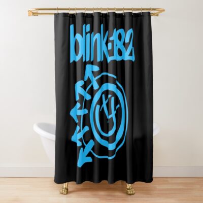 Shower Curtain Official Blink 182 Band Merch