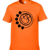 Blink 182 Six Arrow Smiley T Shirt Orange - Blink 182 Band Store